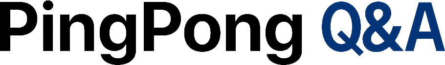 PingPong Q&A logo