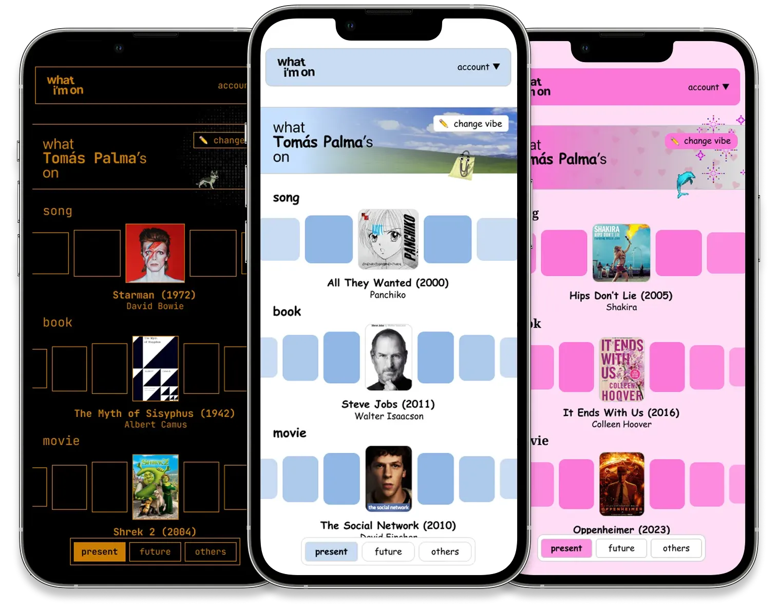 what i'm on banner